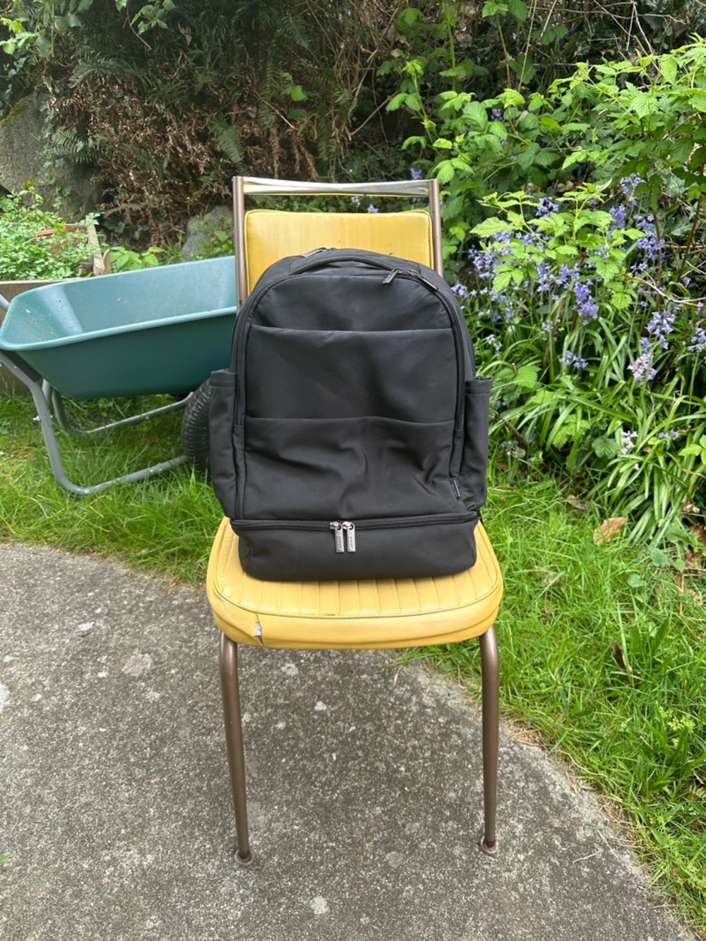 Away Black Travel Backpack